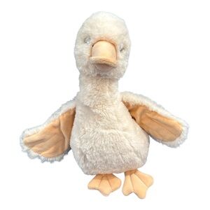 Douglas Ginnie Soft Cream Goose Plush Stuffed Animal, 11”